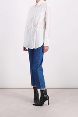 Rivet pleat shirt