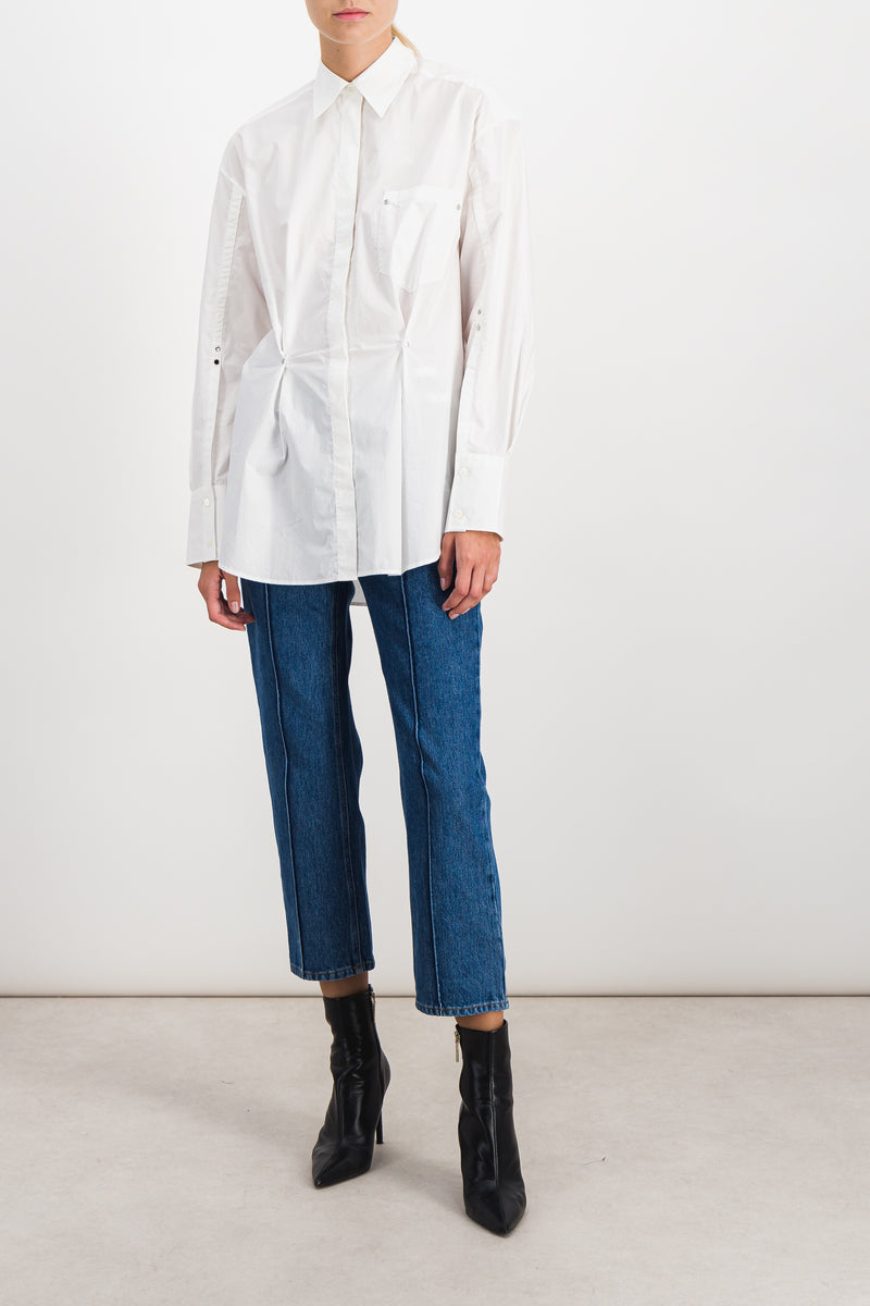 JW Anderson - Rivet pleat shirt
