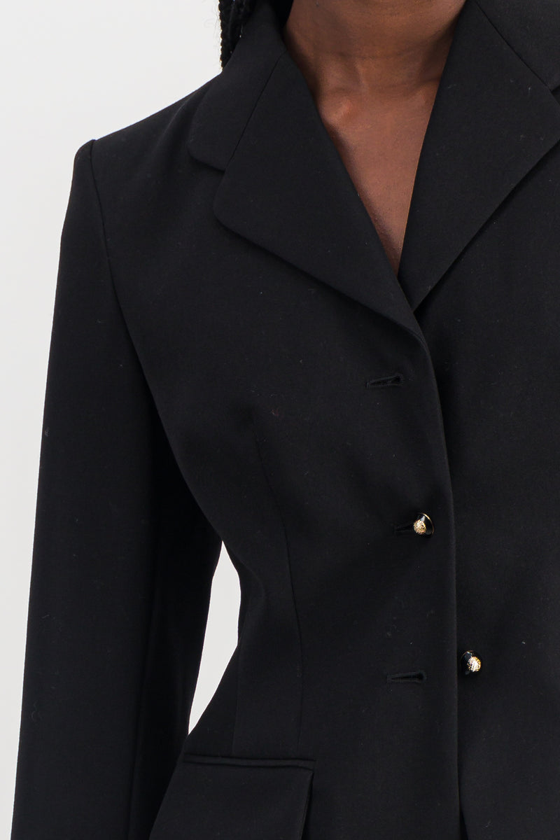 Marni - Fitted tailoring virgin wool blazer