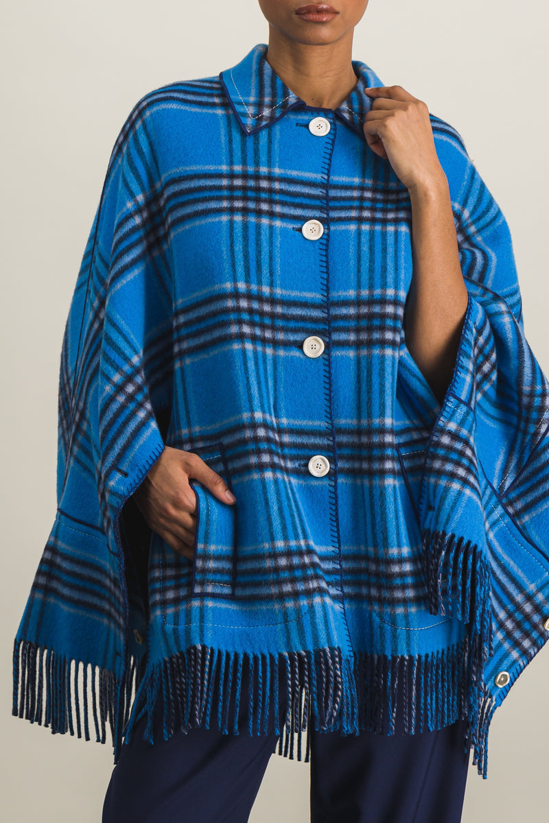 Marni - Reversible fringed wool jacket