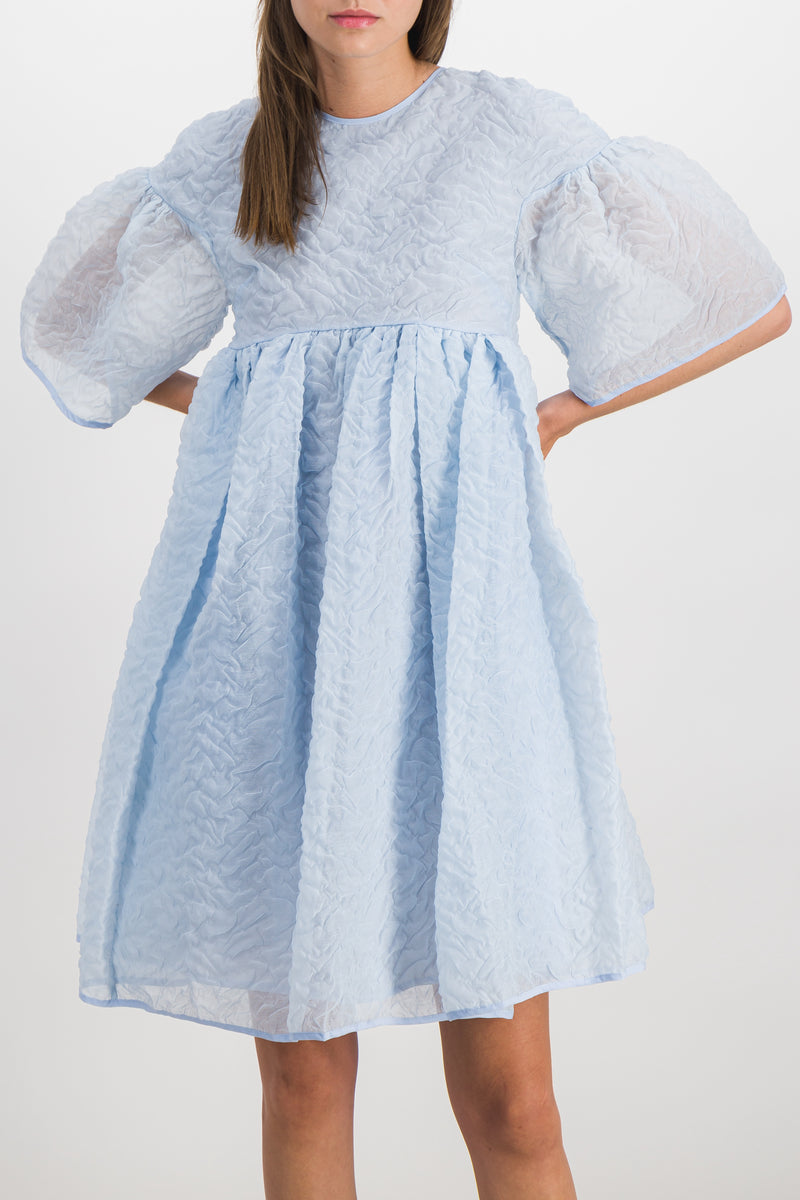 Cecilie Bahnsen - Nimbus matelassé bell shaped dress with voluminous skirt