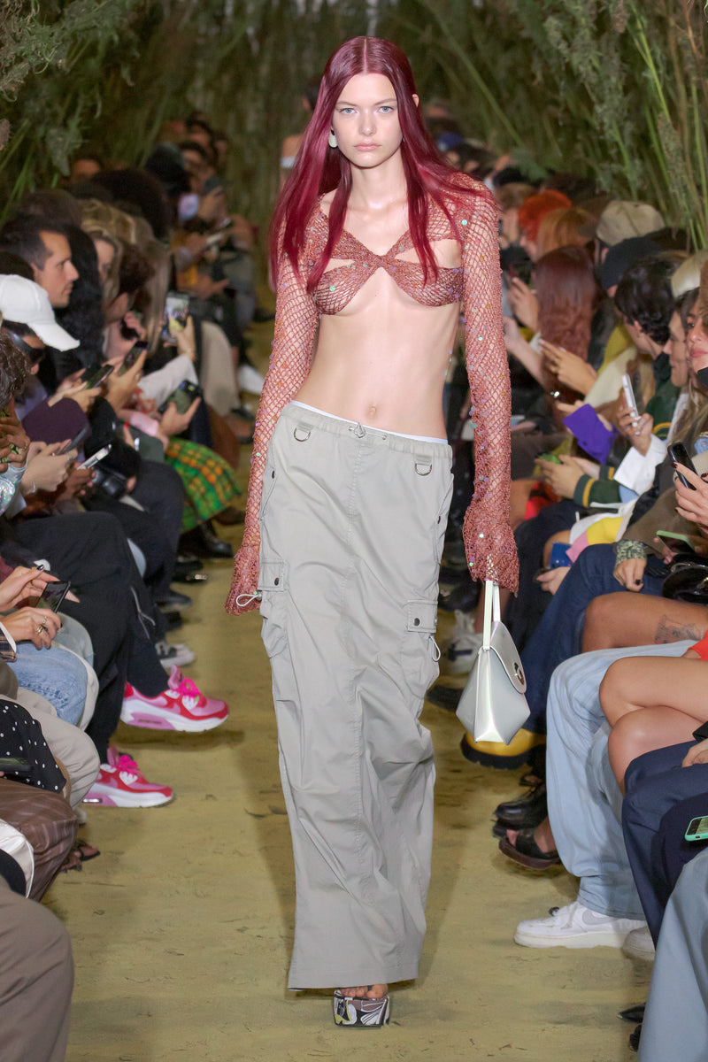 Coperni - Multi-pocketed cargo maxi skirt