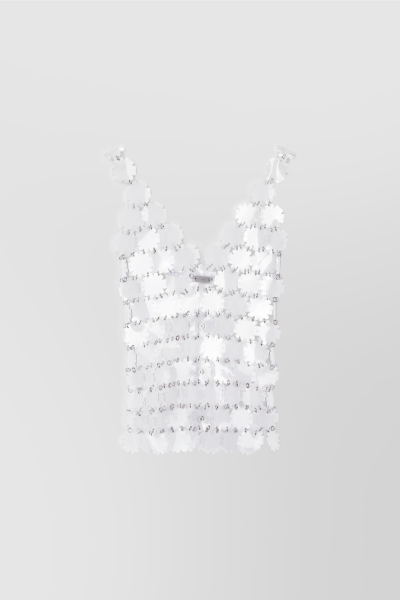 Paco Rabanne - Transparent clover top