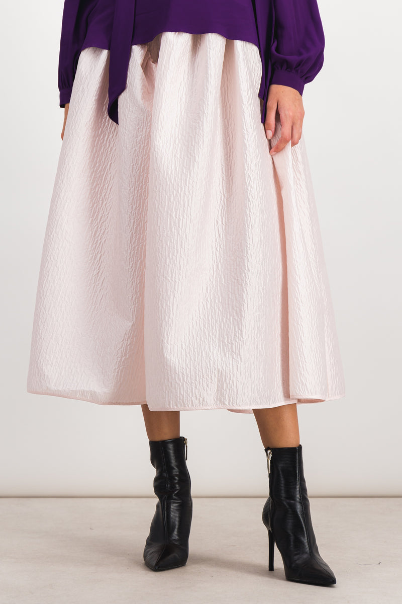 Cecilie Bahnsen - Rose panelled voluminous maxi skirt