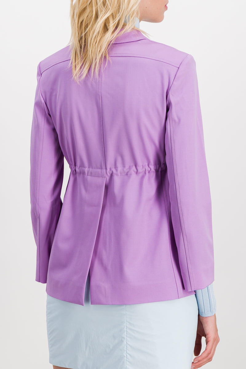 Patou - Drawstring rider blazer